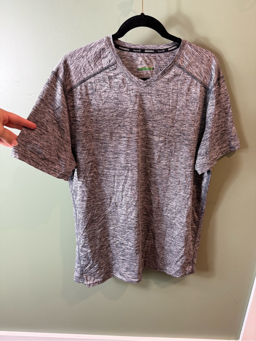 Gray Athletic Men's Shirt Russell athletic XL sz